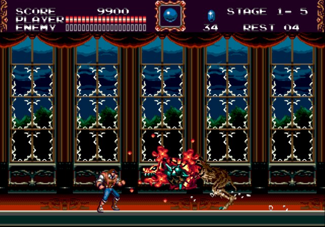 Test Castlevania Bloodlines Emulation